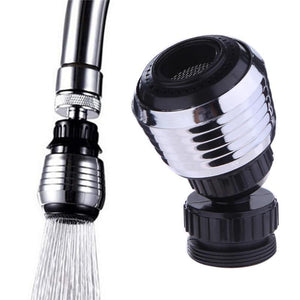 Universal Plastic Faucet Nozzle 360 Rotary Kitchen Faucet Shower Head Economizer Filter Water