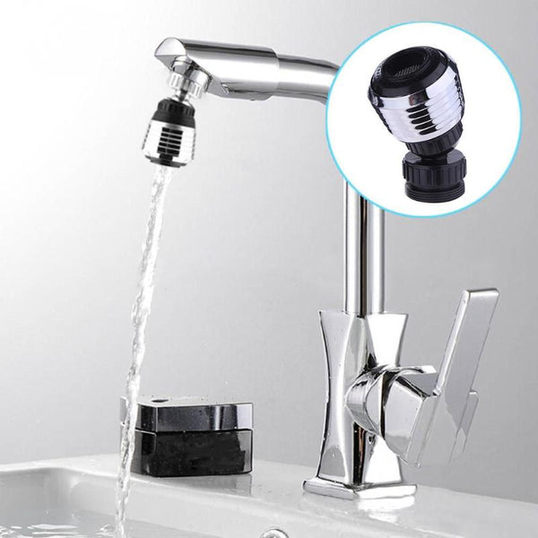 Universal Plastic Faucet Nozzle 360 Rotary Kitchen Faucet Shower Head Economizer Filter Water