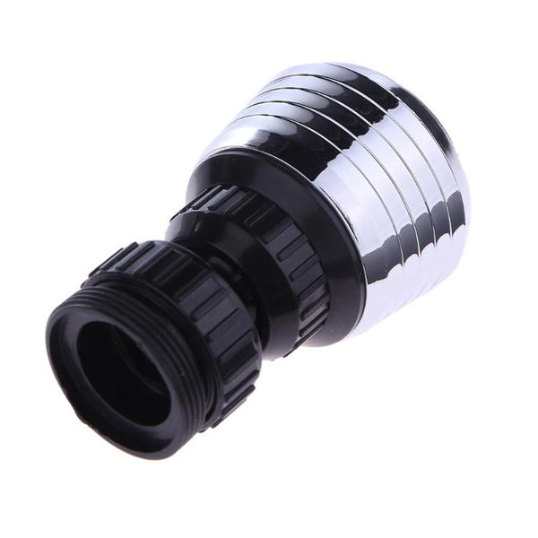 Universal Plastic Faucet Nozzle 360 Rotary Kitchen Faucet Shower Head Economizer Filter Water